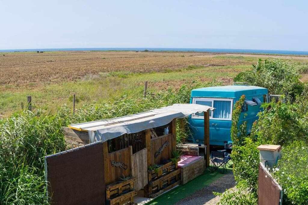 Jabuti Autocaravana Con Porche Y Aparcamiento Cádiz Eksteriør billede